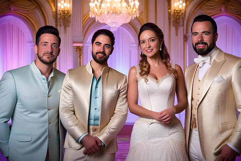 Victorian era AI photo booth transformation